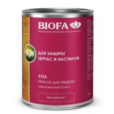 Масло для террас BIOFA 3753 (2.5 л) (цвета 3701-3708)